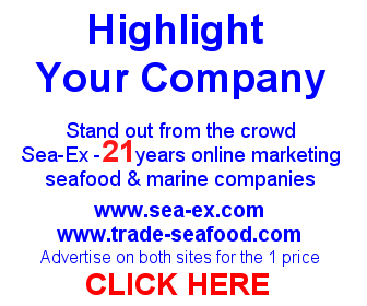 Highlight your company, advertise on Sea-Ex, seafood company advertising and marketing