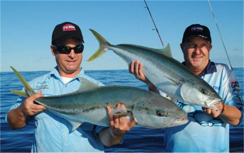 fishing for rainbow runner, australian rainbow runner, australian fishing photos