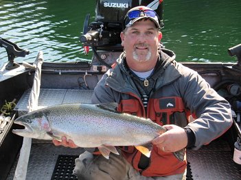 Steelhead fishing will continue to be very good in April on the Stamp River located close to Port Alberni located on Vancouver Island British Columbia