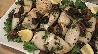 Grilled Calamari Italian Style
