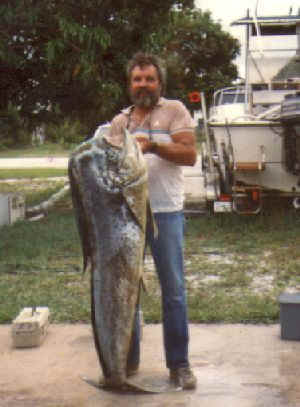 57 lb dolphin fish mahi mahi