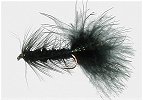 Fishing Fly, Woolly Bugger Black