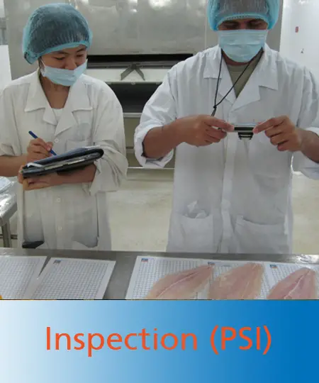 OFCO group inspection - PSI - fish fillets, seafood products