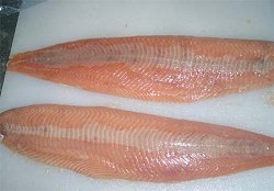 pink salmon fillets