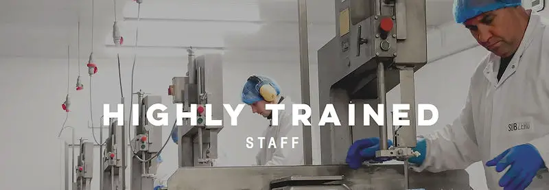 Subzero Grimsby UK Seafood Processors - Highly Trained Staff