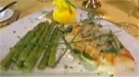 Seabass with Tarragon wine sauce