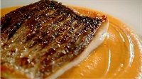 Recipe for Sea Bass with Pepper Sauce, Barramundi