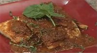 Recipe Pan Seared Mahi Mahi with Tomato Caper Sauce