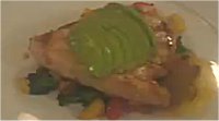 Recipe Swordfish with Mango, tomatoes, avocado