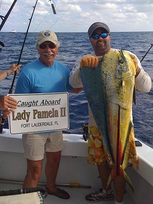 nice mahi mahi caught in fort lauderdale florida