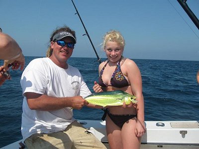 small mahi mahi, dolphinfish juvenile