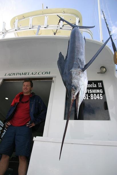 White Marlin - caught off Fort Lauderdale, Florida