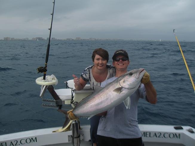  a 30 lb Amberjack will show you whose boss real quick. The Blackfin Tuna are around and make for a great fresh fish dinner