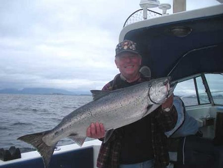 salmon fishing in british columbia canada vancouver island