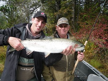 Beautiful fall Steelhead on the Stamp River which is located very close to Port Alberni B.C.