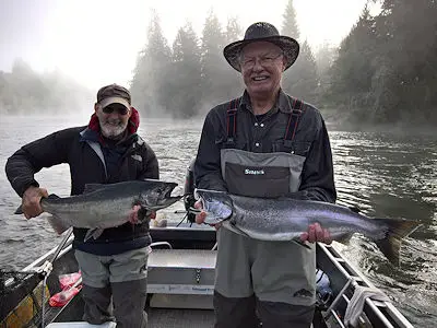 Stamp River Salmon. The Stamp Fall River fishing for salmon was excellent