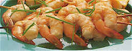 Garlic Prawns (Shrimp) Kebabs