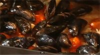 Roasted Tomatoes and Mussels