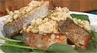 Trout Steaks with Yams