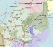 Maps of Thailand, Lopburi map