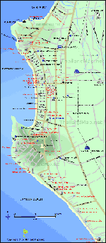 Maps of Thailand, Pattaya map, map of Pattaya, Thailand