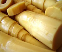 fresh bamboo shoots, naw my