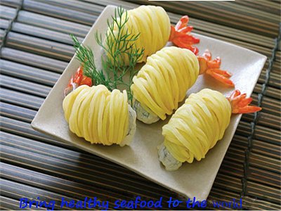 A B Golden Seafood potato shrimp