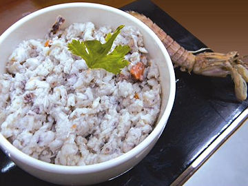 FROZEN SHREDDED MEAT - MANTIS SHRIMP